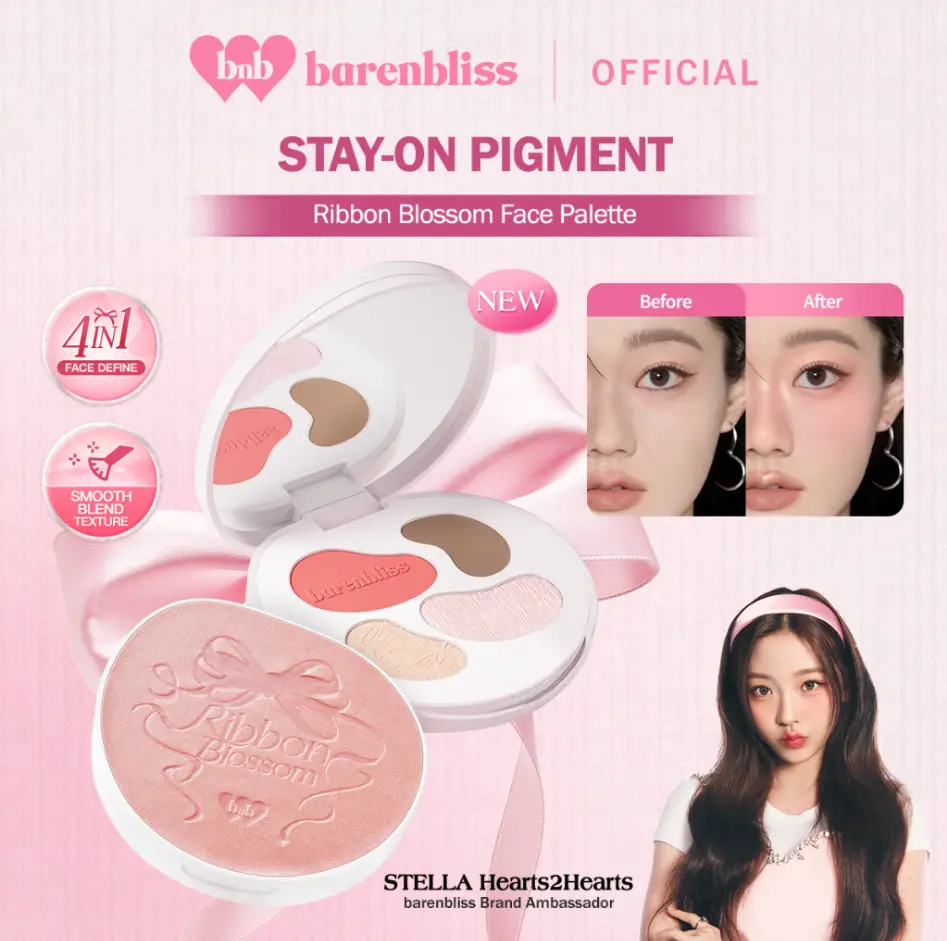 BARENBLISS RIBBON BLOSOM FACE PALETTE