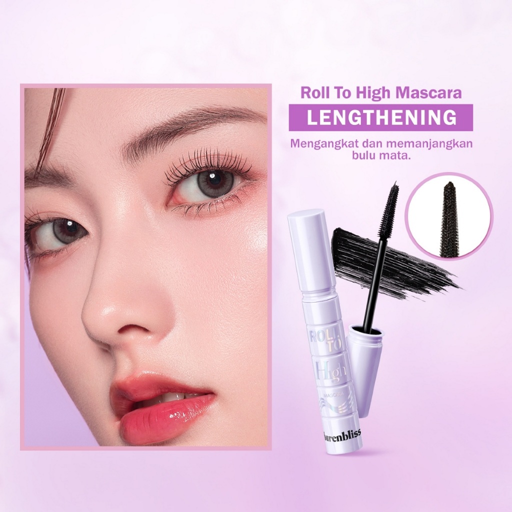 BARENBLISS MASCARA STEEL ROLL TO HIGH BLACK 8GR (UNGU)