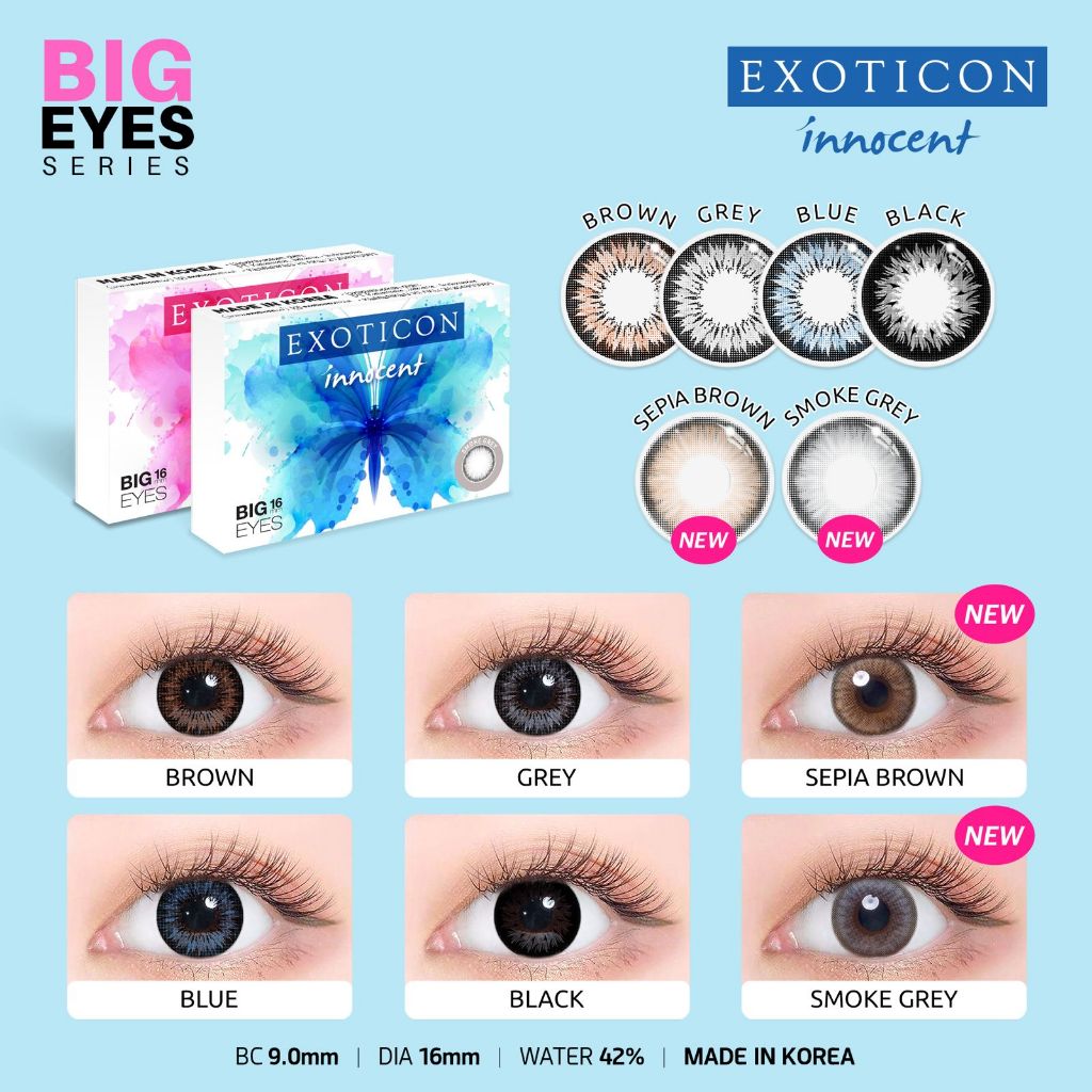 SOFTLENS EXOTICON INNOCENT 16MM